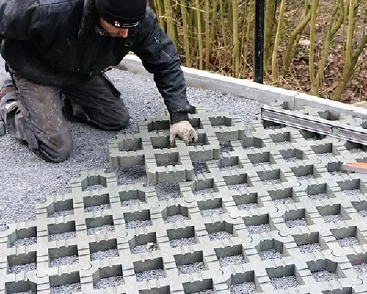 TrafiDal 50, de professionele grasplaat uit gerecycleerd plastic