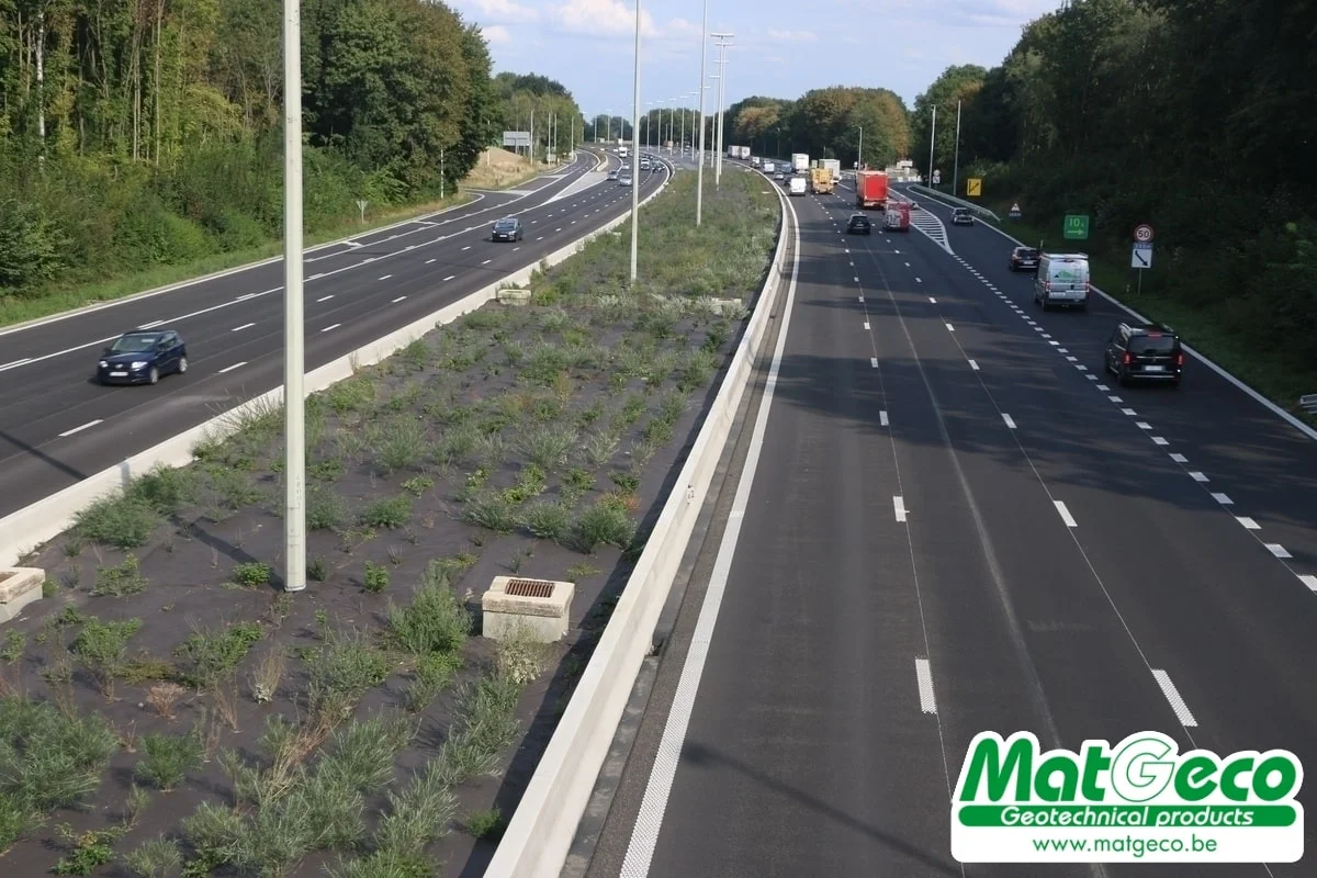 BioWeedtex géotextile de plantation anti-mauvaise herbes écologique et biodégradable