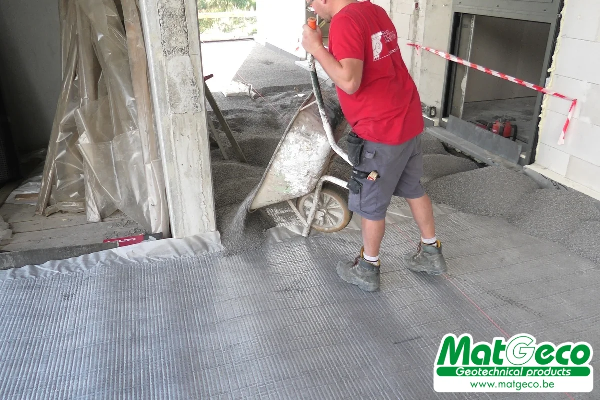 isoline G10 membraan voor horizontale of verticale drainage