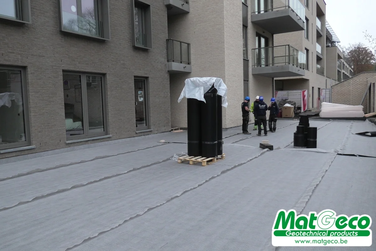 isoline G10 multidirectioneel drainagemembraan met zeer hoog drainagevermogen