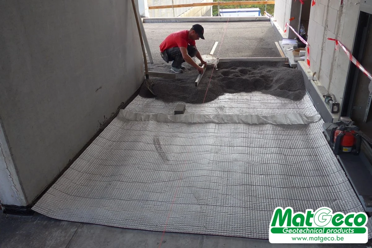 Utilisation de l'isoline G10 en drainage horizontal