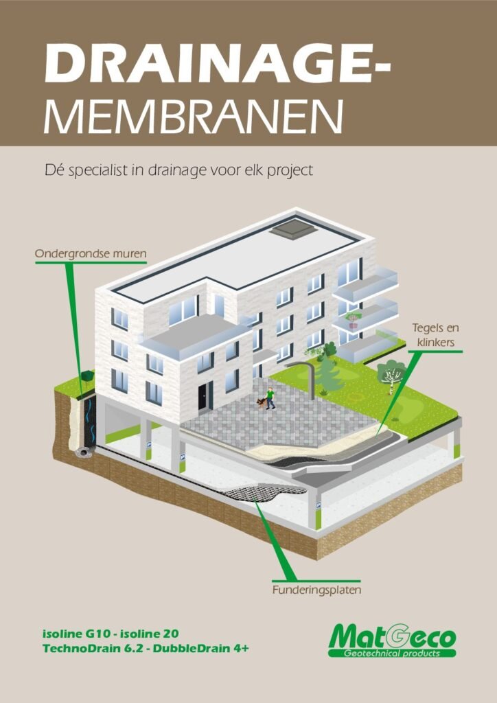 Gids drainagemembranen MatGeco