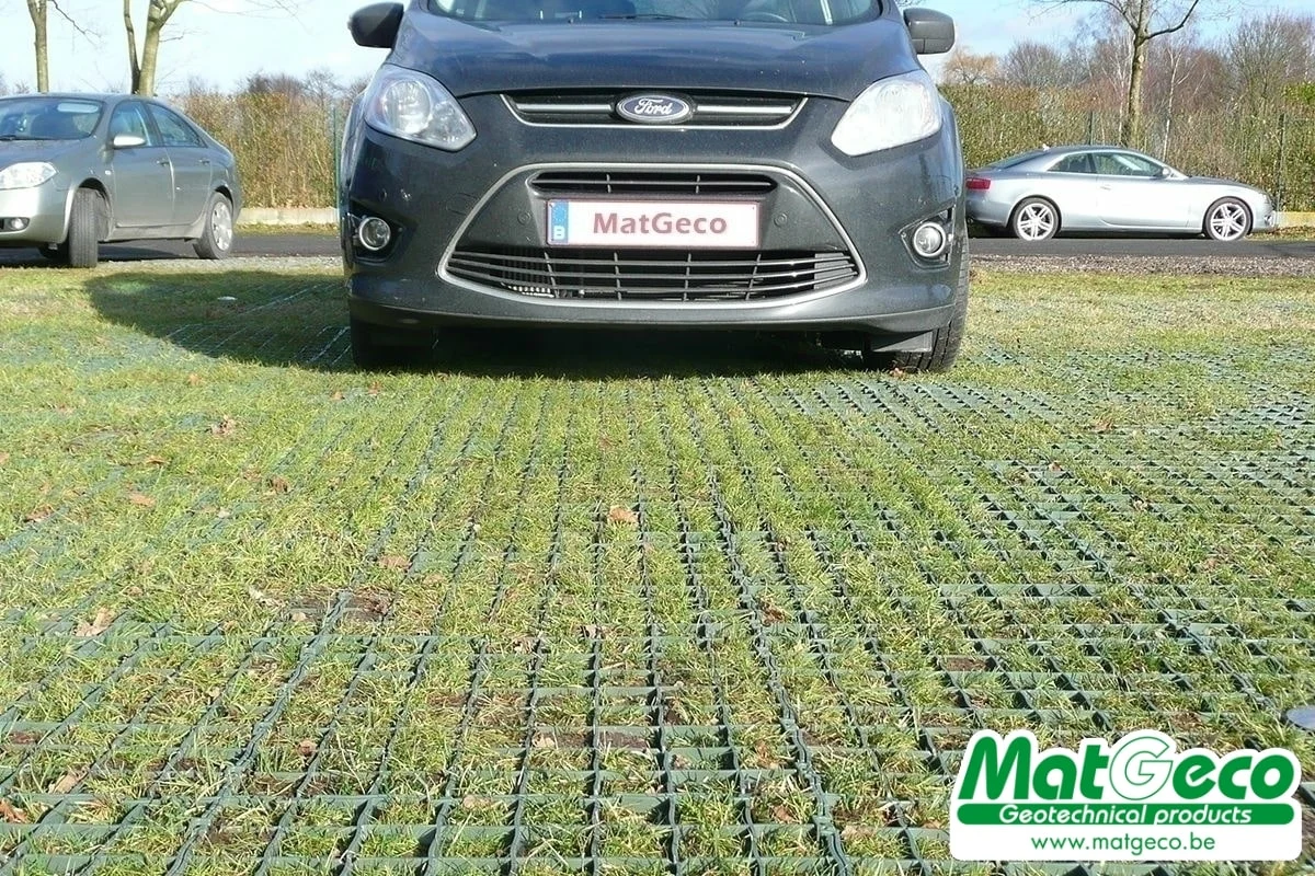 GridaPark het verstevigend raster voor bestaande grasperken - MatGeco