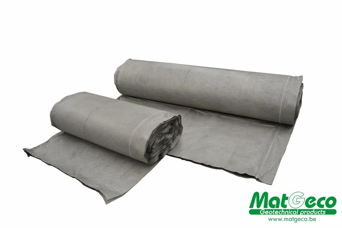 MatGeco - TechnoDrain géocomposite de drainage mince et souple avec deux géotextiles
