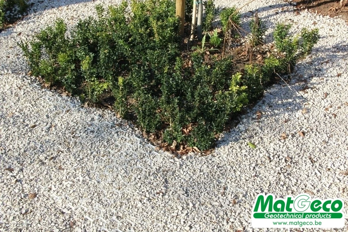 RitterDal grind is een kunststof grindplaat ideaal voor parkings, campings, toegangswegen voor brandweerwagens, enz