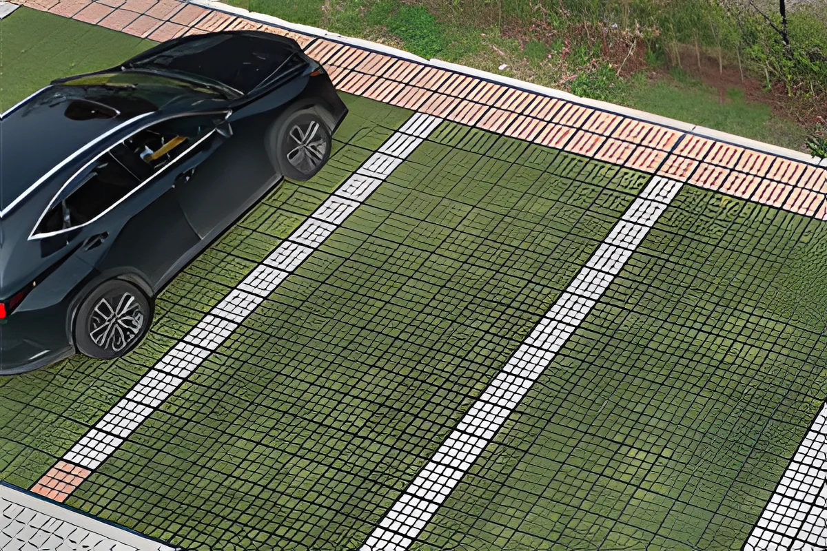 EnviTex Oil 4 est un géotextile dépolluant idéal pour les parkings à revêtement perméable