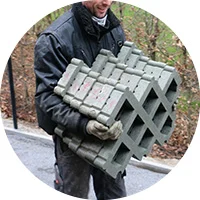 TrafiDal 50 la dalle gazon ultra robuste et ultra légère