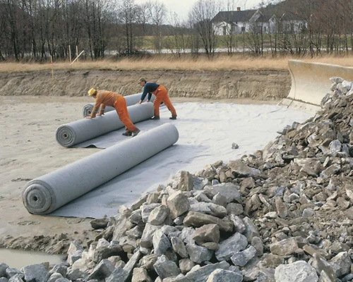 Fibertex les géotextiles non tissés anti-contaminants