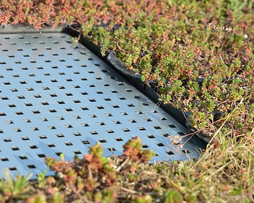 De HydraLook voor groendaken is vervaardigd uit staal en is doeltreffend behandeld tegen corrosie