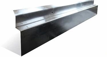 Profilé de finition pour membranes de drainage isoProfil 2m - version aluminium