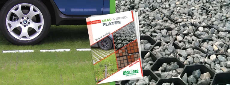 Nieuwe gamma gras- en grindplaten