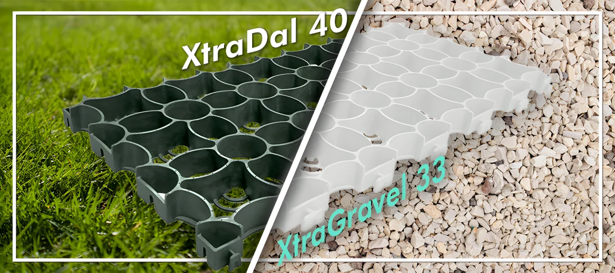 XtraDal 40 & XtraGravel 33: topkwaliteit in gras- en grindplaten