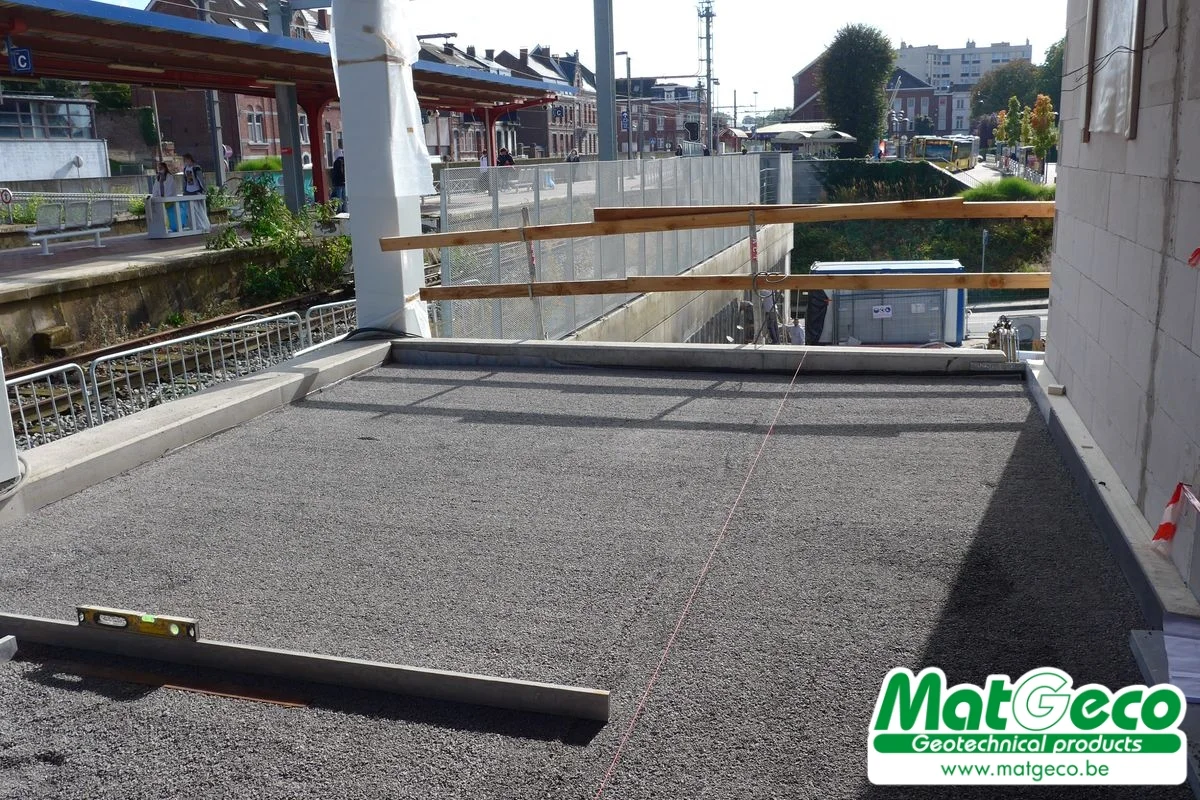 isoline G10, drainage horizontal sous dallages, pavages, toitures jardin…
