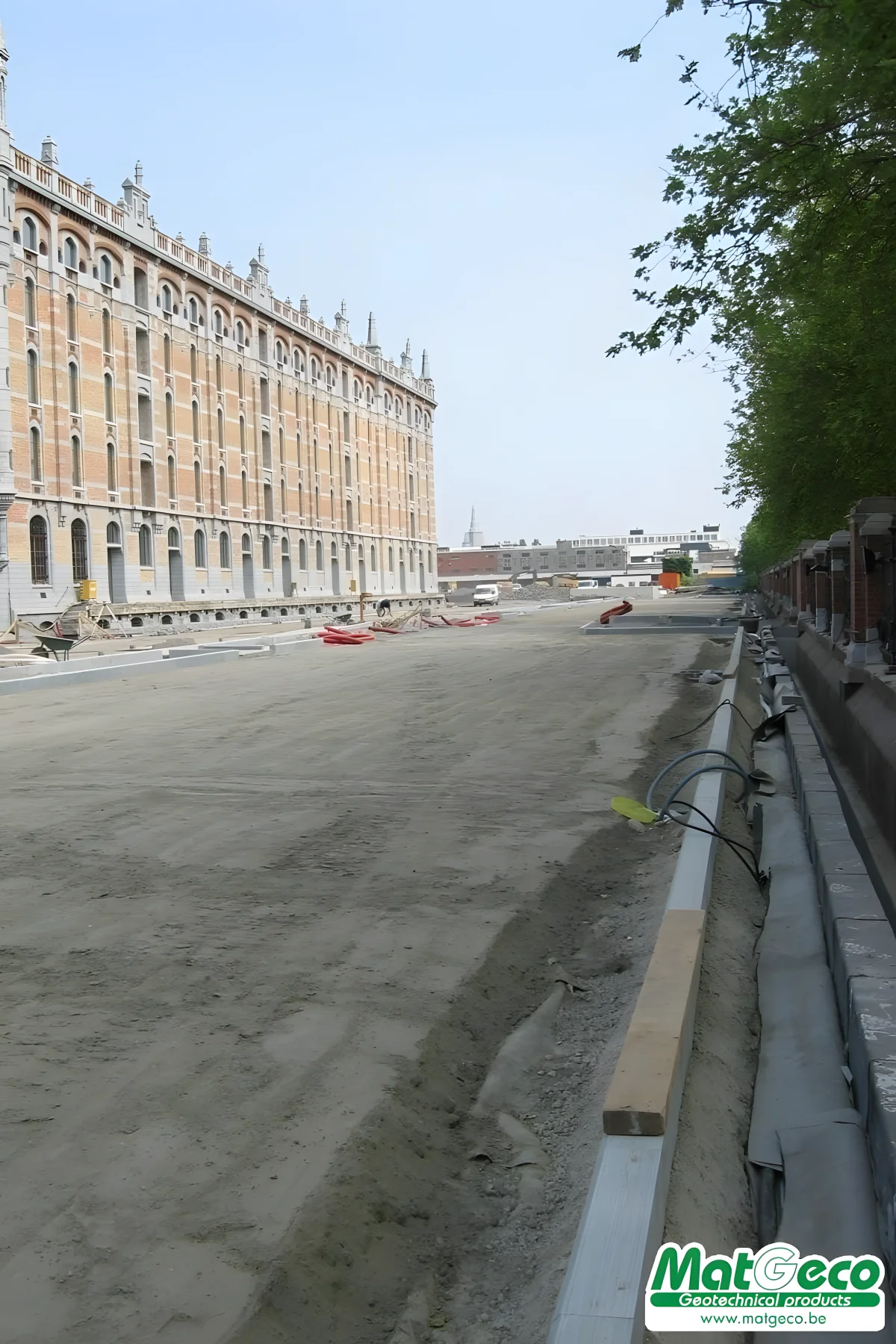 De TechnoDrain 6.2 is een Multi-directionele drainagemembraan